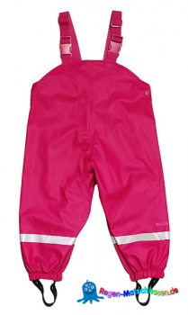 MAXIMO Kinder Matschhose Buddelhose mit Jerseyfutter in Pink