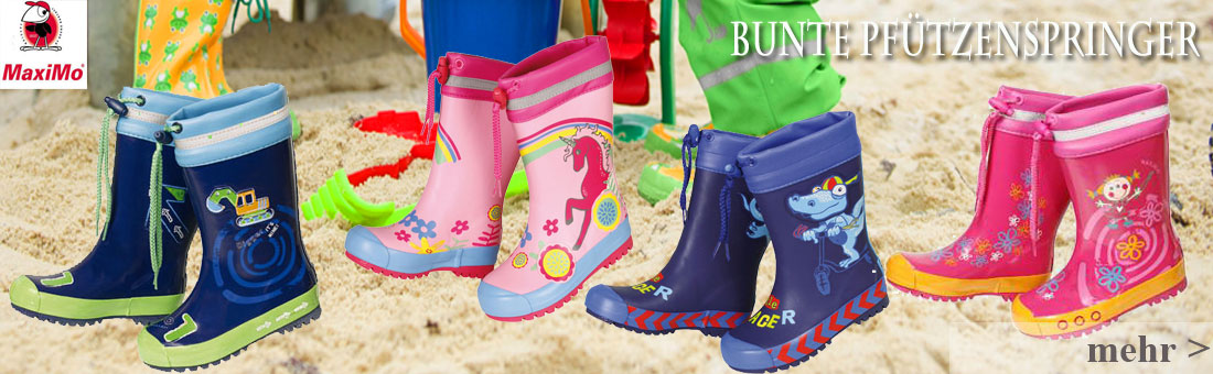 Bunte Kinder Gummistiefel