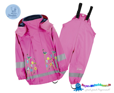 Toller Matschanzug Blumenwiese mit 3 in 1 Multifunktionsjacke